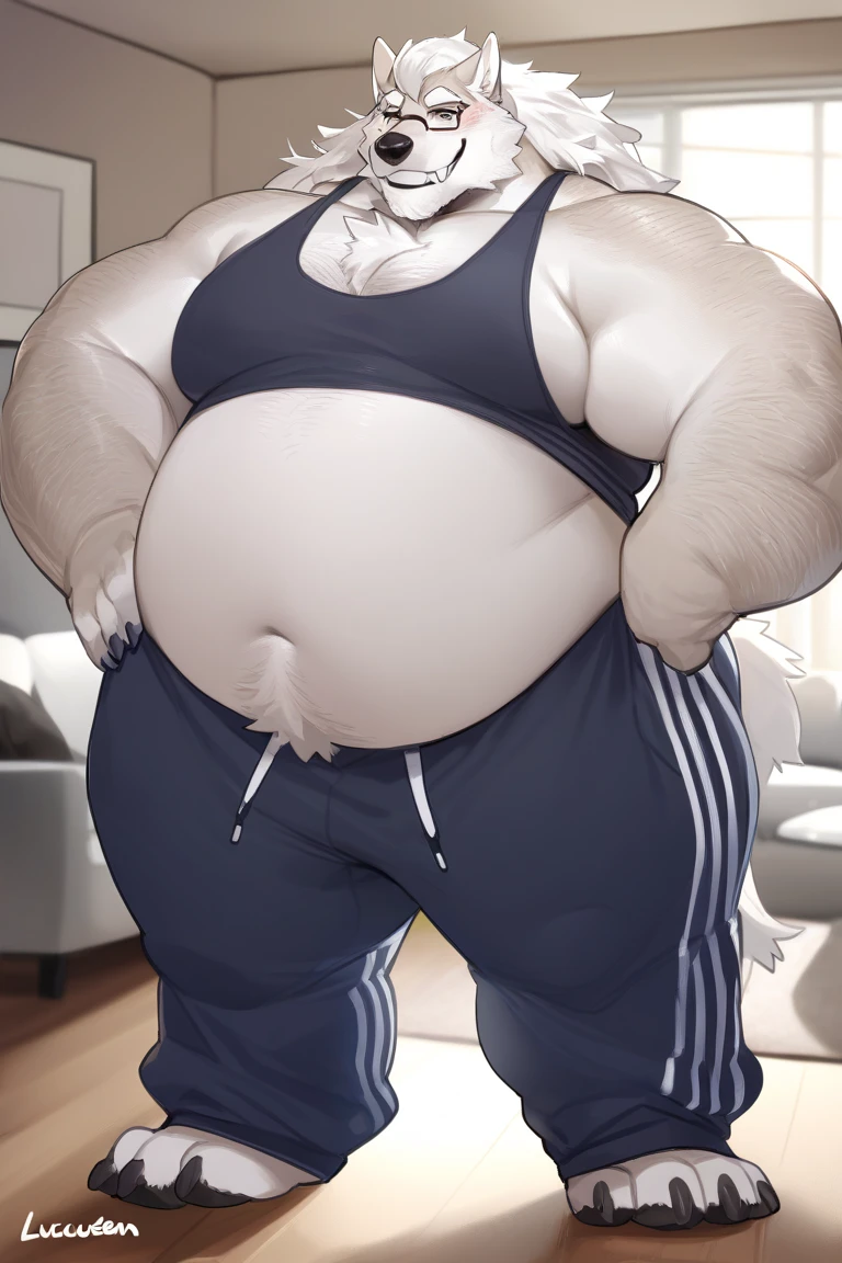 a smiling obese old man, chubby, big fat, detailed realistic portrait, 8k high resolution, sumo physique, side view, perfect center, full view, realistic skin texture, wrinkled face, short hair, thick mustache, jovial expression, huge belly, fat, wearing shorts, high detail, masterpiece, (best quality,4k,8k,highres,masterpiece:1.2),ultra-detailed