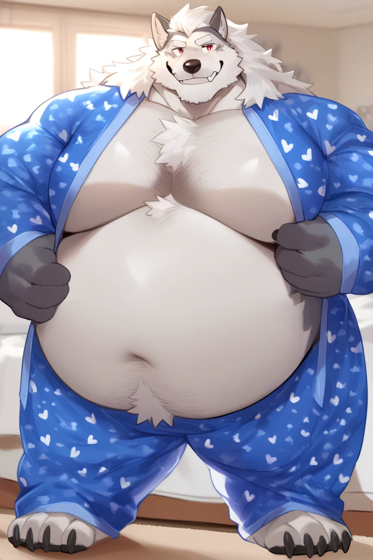 ((Polar Bear)), white teeth, ((standing)), saliva, (((white)) furred body)), ((dominant)), ((intimidating)), dilf, Daddy, father figure, mature male, hunk, pecs, ((crotch focus)), ((Antarctica)), ((very detailed background)), ((very detailed lighting)), ((very detailed hands)), ((well drawn hands)), ((very detailed crotch)), ((very detailed fur texture)), ((very detailed)), very high resolution, very high quality, (((Green)) winter scarf)), ((very detailed clothing)), (((Red)) winter fur coat)), (((Red)) Santa hat)), (((Red)) winter pants)), (pants down: 1.4), ((large penis)), ((very detailed Penis)), ((very detailed foreskin)), ((very detailed balls)), ((one arm behind head)), ((3d model)), ((Blender SFM))