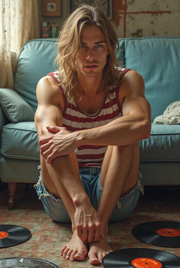 Kurt Cobain naked
