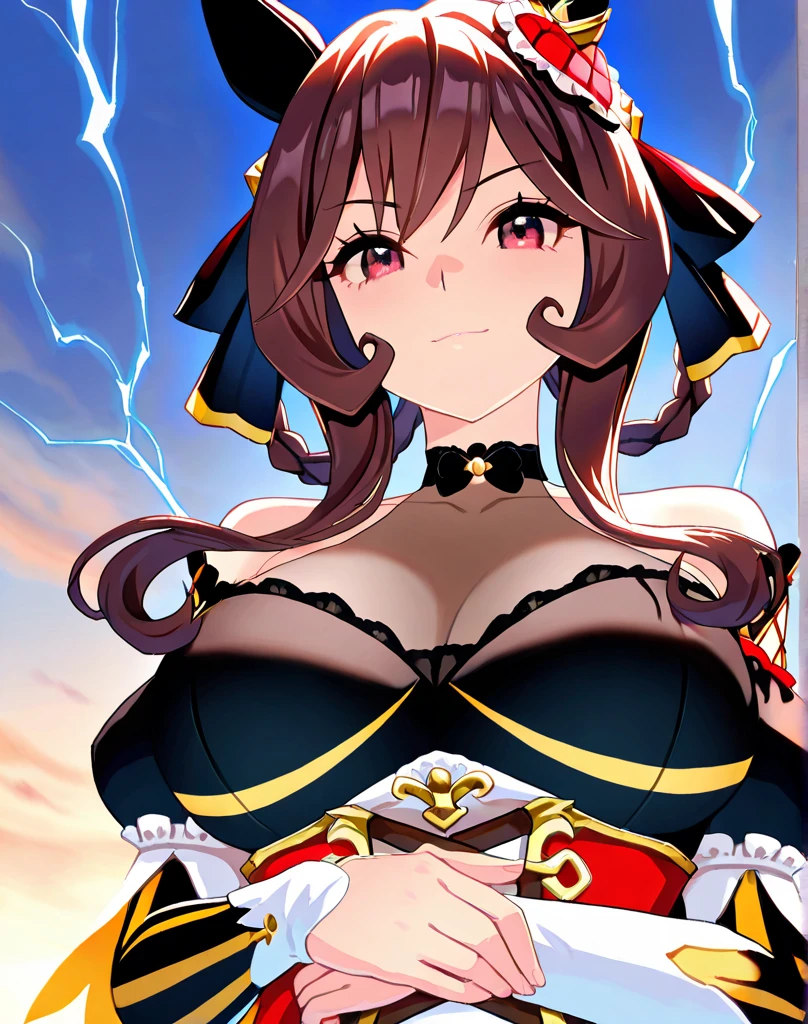 ai-generated,official style, cure ace, madoka aguri, dokidoki! precure, red eyes,, battle costume,very aesthetic, lipstick, 、very aesthetic, best quality, intricate, overall detail, huge breasts, thinking,stern、straight-on, intricate, hyper-detailed, 100-layer, depth of field、amazing quality, excellent, {{{{ultra-high resolution}}}}, {{{hi-vision anime}}},tachi-e, standing, , best quality, amazing quality, very aesthetic, absurdres、, best quality, amazing quality, very aesthetic, absurdres