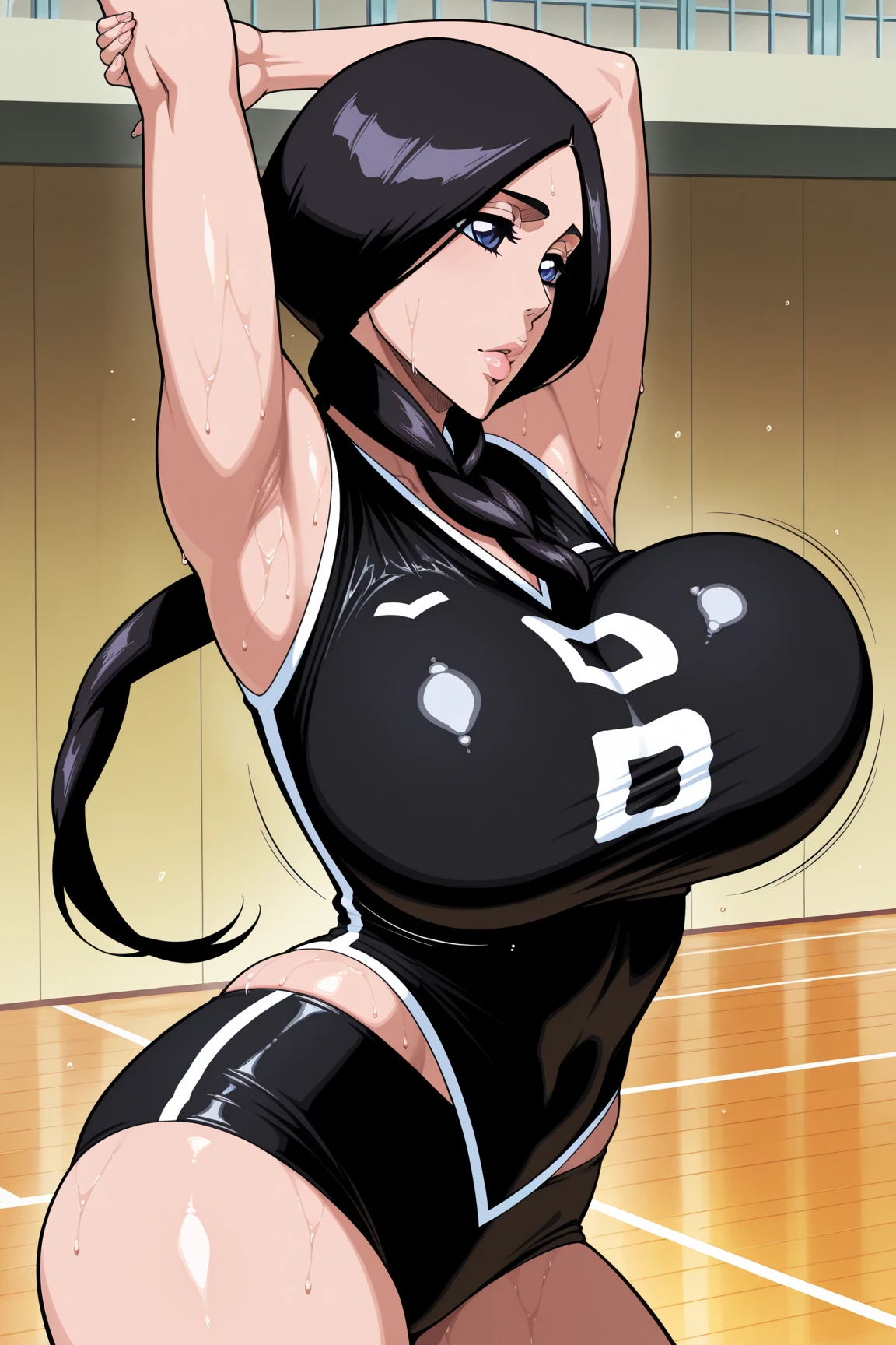 2girls,fighting ,hurt,(big tits),(clothes cut-out ),latex,蕾丝连体，全身发热，sweat,(white sweaty face),(white sweaty neck),(sweaty leg),rope,rope,rope,ahegao,ahegao