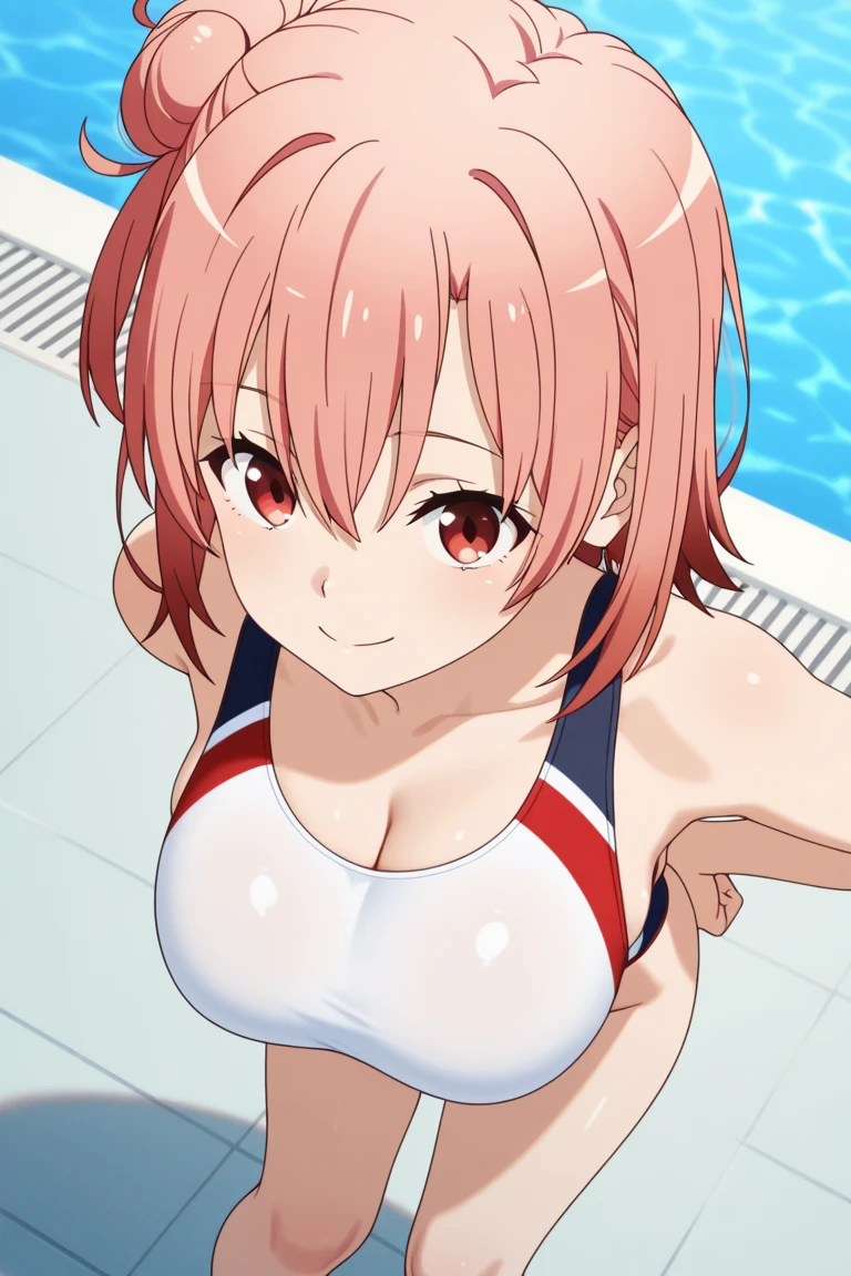 （Feminization、cheerleaders、makeup）、(masutepiece, Best Quality）、blushed、Embarrassed face、Teary-eyed、short-hair、full body Esbian、feminine breasts、ligh brown hair、Shiny skin、(1girll: Naughty blush, Sweat flows）