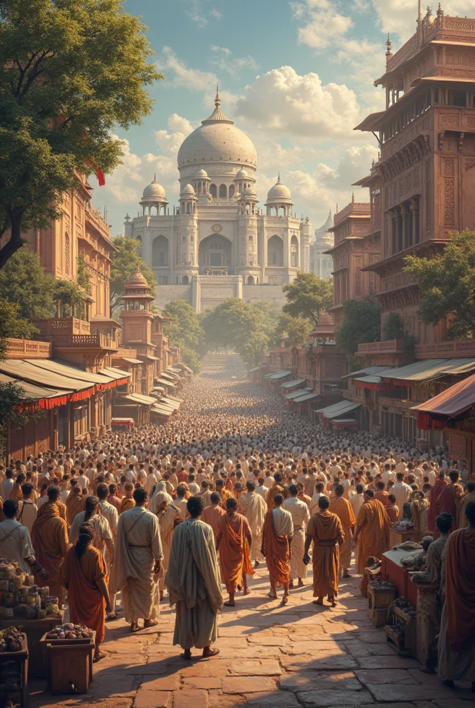 Text: "Catch a snapshot of Bangladesh's remarkable journey through history!"Image Idea: A timeline with key events and images representing each era.: "Discover how the Mughal Empire transformed Bengal into a thriving cultural hub!"Image Idea: Mughal architecture and prominent figures with a backdrop of Bengal.
