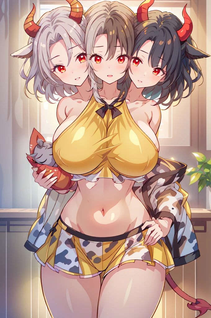 10th Generation,A beautiful woman,Beautiful breasts,Moe,bikini,Succubus