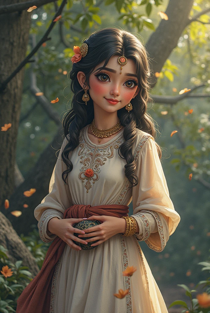 (extremely detailed CG unity 8k wallpaper:1.5),<(masterpiece:1.5), (best quality:1.7), high resolution illustration, (finely detailed eyes and detailed face:1.3), (detail:1.3, best quality, (ultra-detailed), (an extremely delicate and beautiful), (illustration), (painting),(masterpiece:1.5),cinematic light,dynamic angle,floating,sharp focus,(2d:1.7), (best quality:1.3),(illustration:1.1),((disheveled hair:1.2),(beautiful detailed eyes:1.1),(cinematic light:1.1), Indian teen girl, wearing Indian traditional dress,