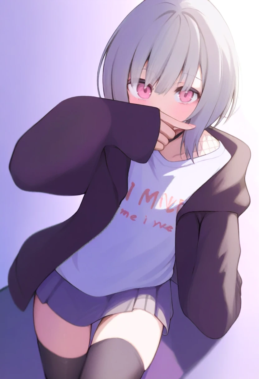 Poppy avatar cute for twitch in t shirt white sfw