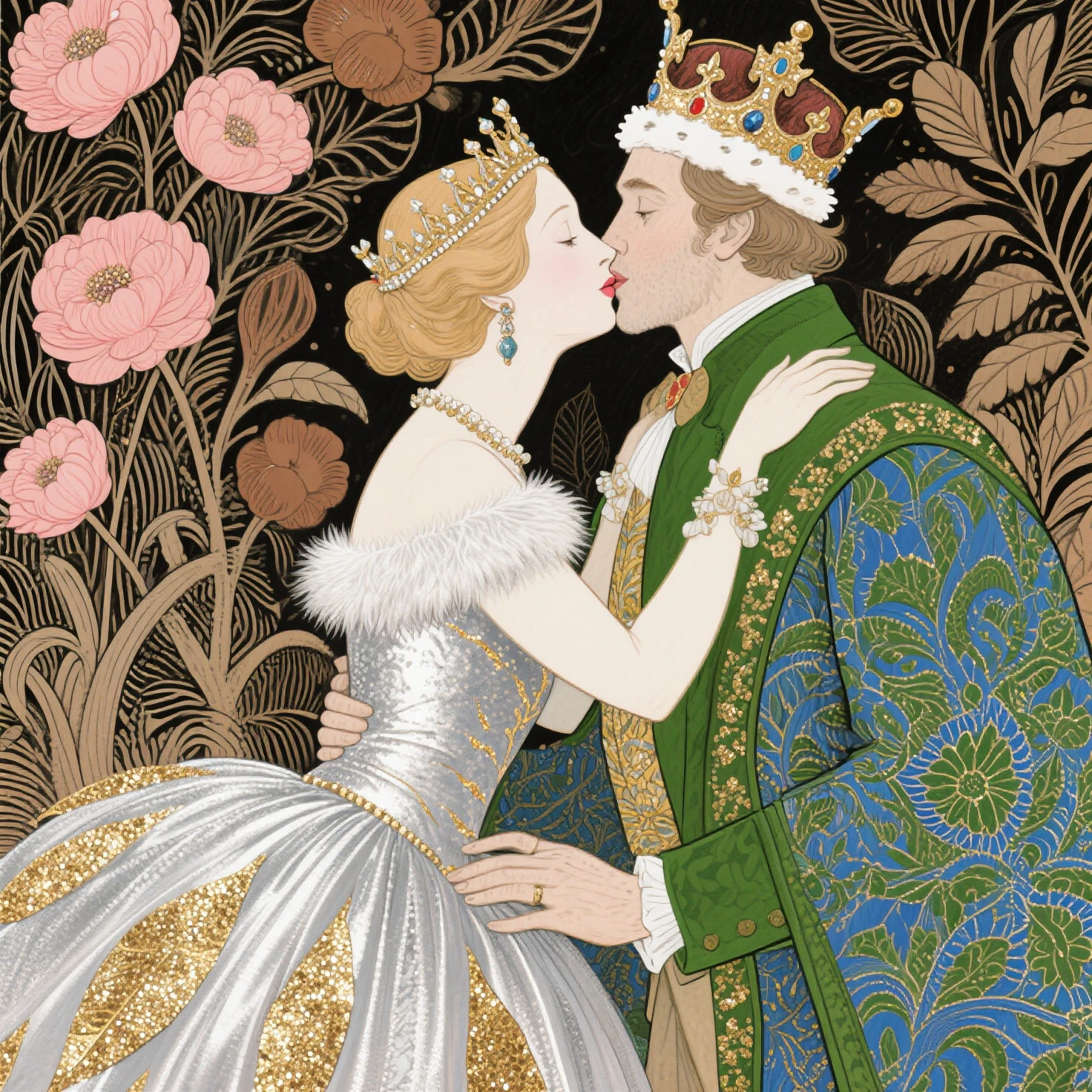 King and queen, love is on the horizon