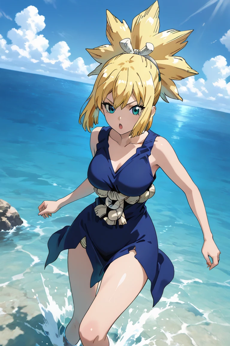 Sexy adult woman,Temari,standing still,huge breast,in her new sexy bikini,show lot her body and open chest,hentai,snfw,thick body,age30,2 piggy tales,