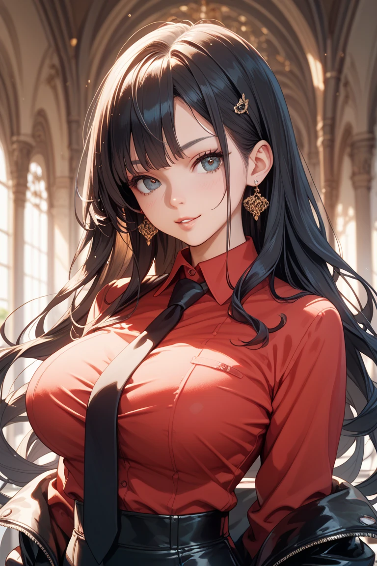 hair flaps massive hair long hair black hair onyx pale skin yellow eyes huge muscles huge breasts empty eyes empty eyes blush girl red silk red silk silk sad pale red silk sad rose petals marble columns