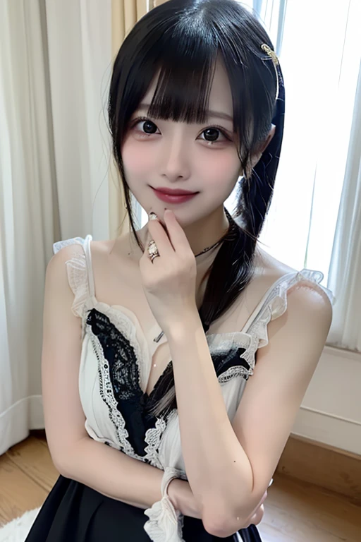 nsfw,(Absurd:1.3),8K,(Detailed Photos:1.5),(Detailed face and skin:1.3),(Ultra-high resolution:1.5),(Realistic:1.5),Symmetrical, clear eyes,Well-groomed face,(Ray Tracing:1.3) ,ten thousand, Japanese,high school girl,(Sheath Dressm:1.3), break (Panties as a gift), break (Detailed blue cotton panties:1.1),masterpiece, Highest quality, Very detailed,classroom,Black medium straight hair,Focus Panties,Cinema Lighting,(Blushing:1.3), break (Panty stains:1.4),