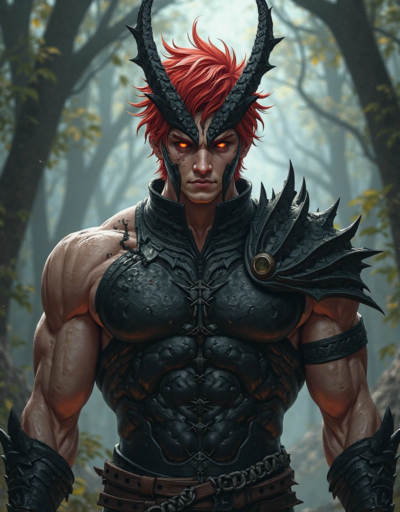 portrait of wukong, pbr, atmospheric fog, dynamic lighting, dark cave, angry face, standing pose, full body shot