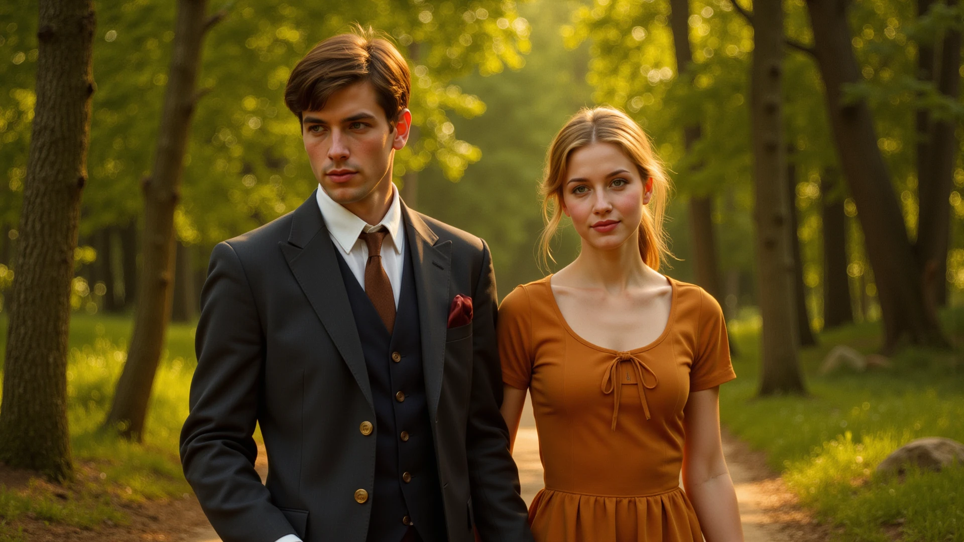 Mia Goth，Brown hair，Red dress with long sleeves，With a top hat，Dancing，There is blood on the body，bright，Happy，Colorful，Scarecrow in the background，Masterpiece，Best quality，beautiful effects, Vivid colors，filmposter