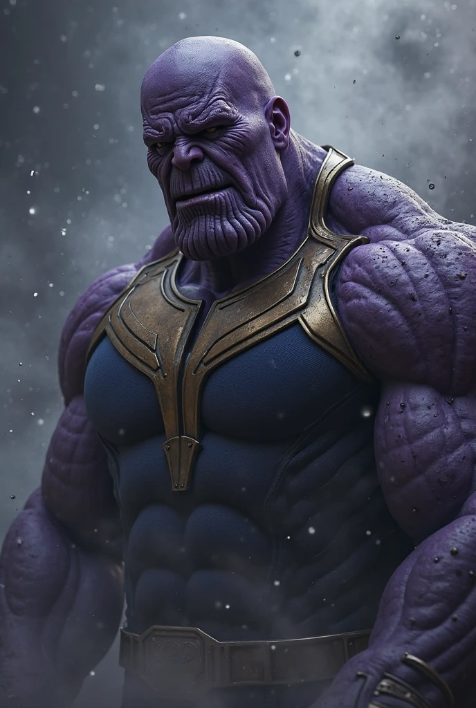a majestic powerful thanos from marvel universe, the ultimate god of gods, radiating cosmic energy and supreme authority, awe-inspiring presence, towering over the universe, unmatched strength divine magnitude, extremely detailed face, hyperrealistic, cinematic lighting, dramatic chiaroscuro, epic scale, moody dramatic colors, glowing cosmic energy, godlike power, penetrating gaze, jaw-dropping, (best quality,4k,8k,highres,masterpiece:1.2),ultra-detailed,(realistic,photorealistic,photo-realistic:1.37)