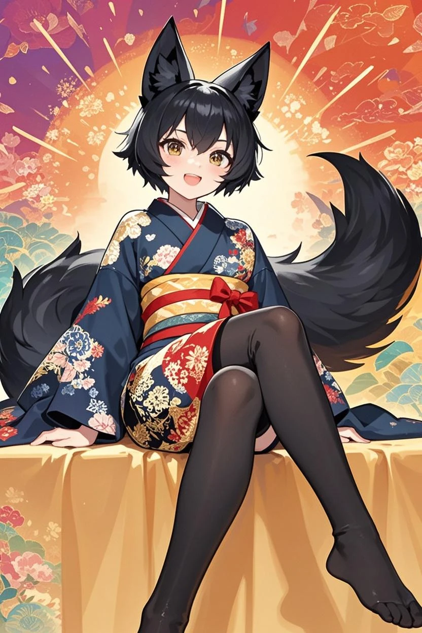 Top Quality, (Cute: 1.1), (Cute), (High Definition: 1.2), Incredibly Fine Illustrations, Cute Girls, Fluffy Girls, Furry Girls, Smiling, Best Quality, High Definition, Women, Smile, One Girl, Best Quality, Embarrassing, Animal Tails, ((Solo)), (Naked: 1.4), Animal Eared Girls, (Heart-shaped Pupils: 1.5), ((Full Body Shot) ), ((Japanese clothes))), flying, ptosis, short, (((tiny)))), blush, loincloth,