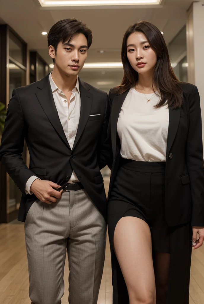 man and woman.