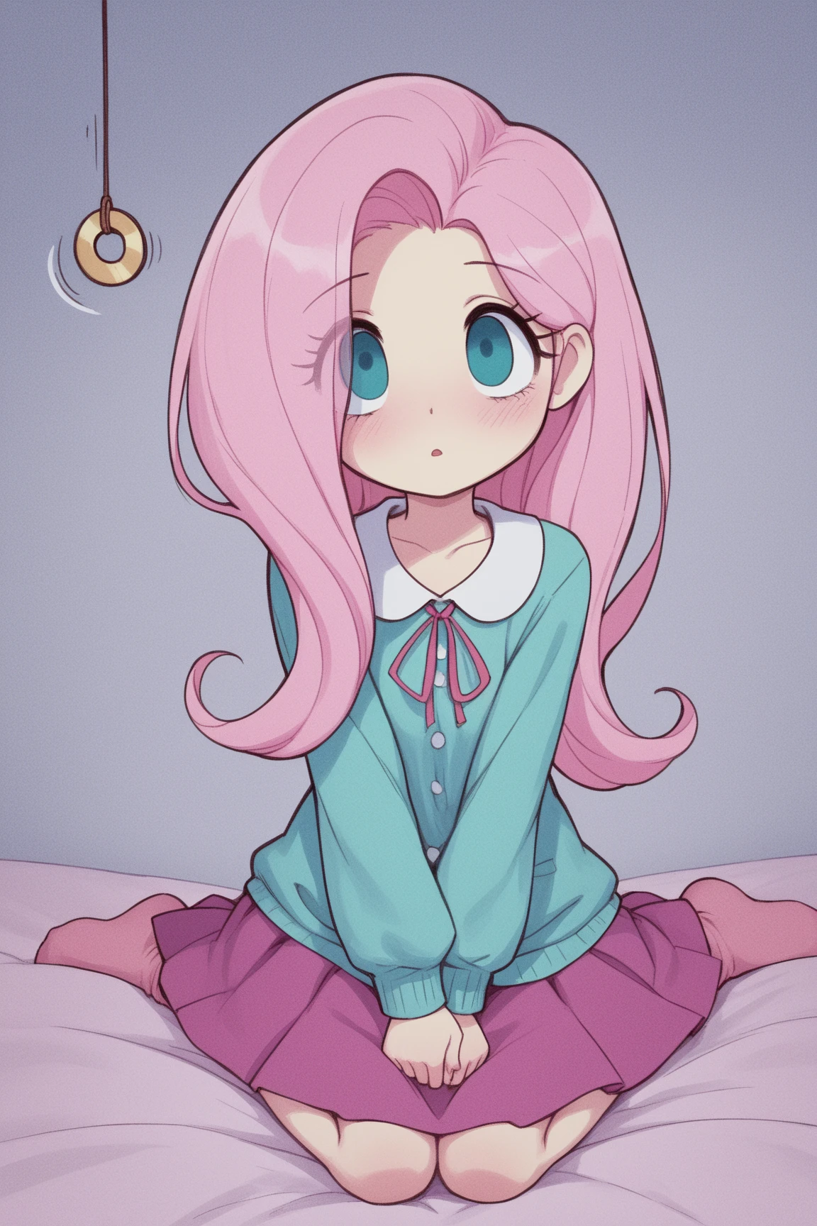 princess Celestia, 1boy, 1girl, loli, child, blush, flat chest, , clothed sex, clothes lift, desk, formal, hetero, lipstick, long hair, long sleeves, lying, makeup, on all fours, open mouth, , , sex, skirt, skirt lift, solo focus, spread legs, suit, torso grab, uncensored, vaginal, reverse upright straddle, sex, sex from behind, bowsers tail