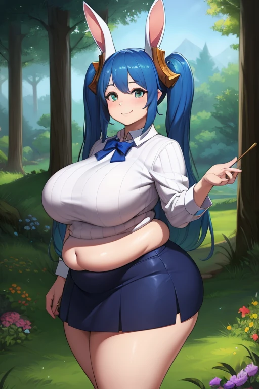 Masterpiece, best quality, instant loss,before and after, multiple views,alp artstyle, instant loss,Sonoda umi love live,(white and blue leotard), magical girl ,star glasses, earrings, thighhighs, breasts,outdoors,day, top-down_bottom-up,golden eyes,(blushing:1.2),mini skirt, side slit ,Gigantic Breasts, dirty , sweating , nipples ,head down , open mouth , shaking , another step on her face , fucked silly , anal sex,shota boy