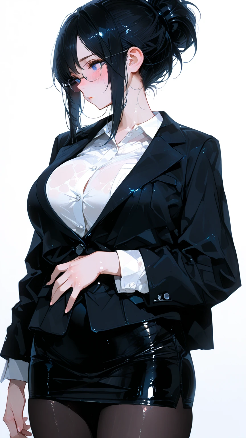 (Best quality:1.2),(tmasterpiece:1.2),(tmasterpiece:1.2),(Mature woman),(The bust is really big:1.5),(choker necklace,ear nipple ring),(In a dimly lit bedroom),(暨:1.2),(Protruding cleavage:1.2),(Micro-underwear:1),((Sex life:1.8))(orgasmc:1.5)