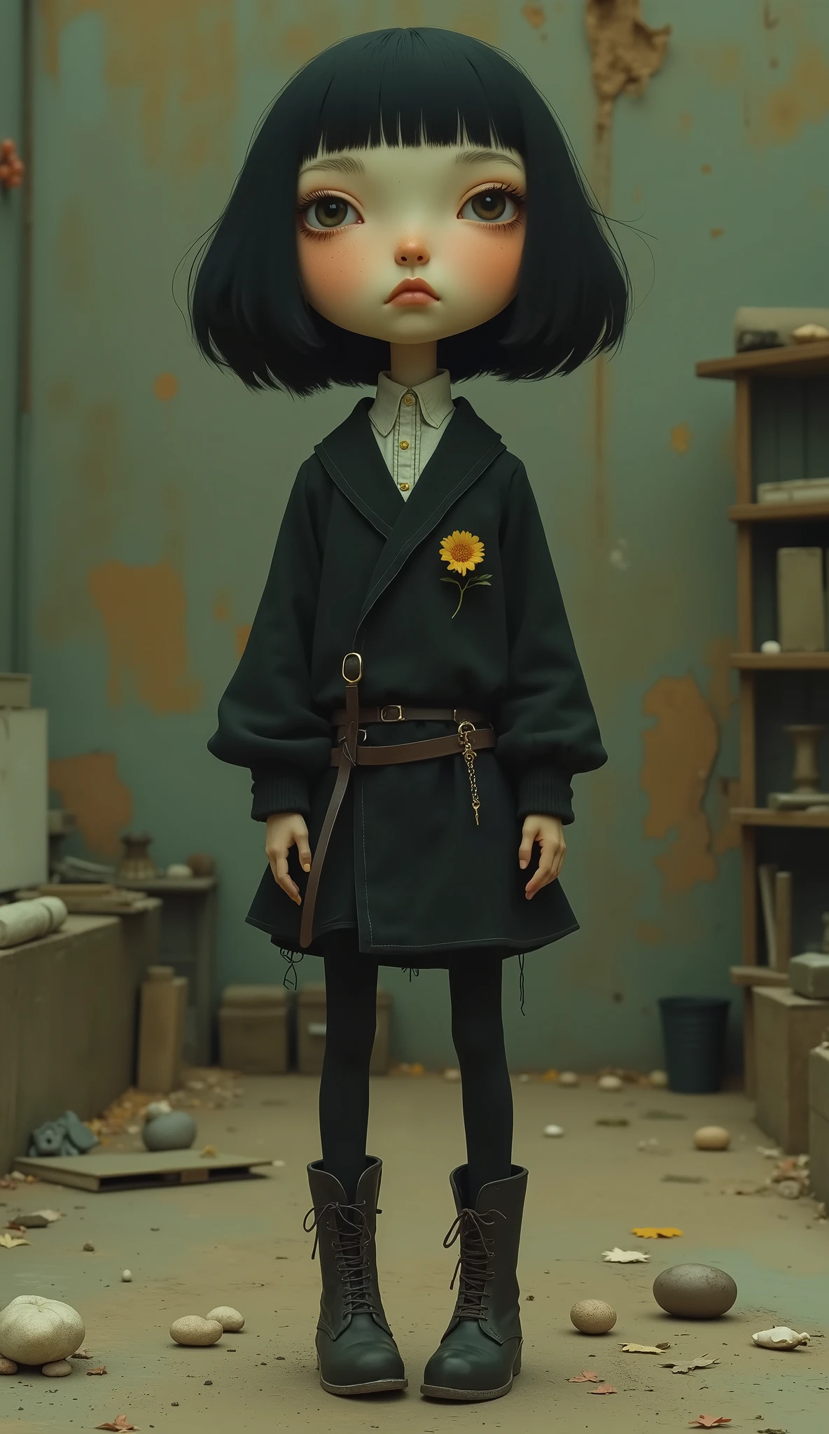 human drama、Cinderella doll、Adorably Deformed Dolls、3.5 heads、fantasy、Exquisite doll、spherical joint、beautiful puppet、Medieval Stage、Minimal Stage