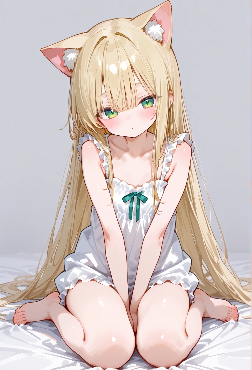  (of the highest quality,4k,8k,masterpiece:1.2),2.5D, Best Quality,1 girl, Alone, by the wide, green eyes, two tails, Barcode,1 girl en, by white, yellow eyes, portrait, realist, towel, (onsen), side lights, Wallpaper,