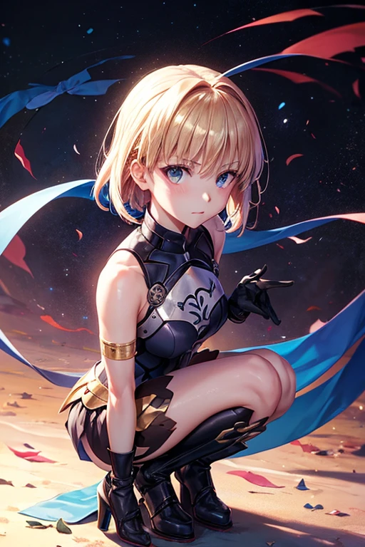 clementine、armor、crying on my knees、Blonde、One girl