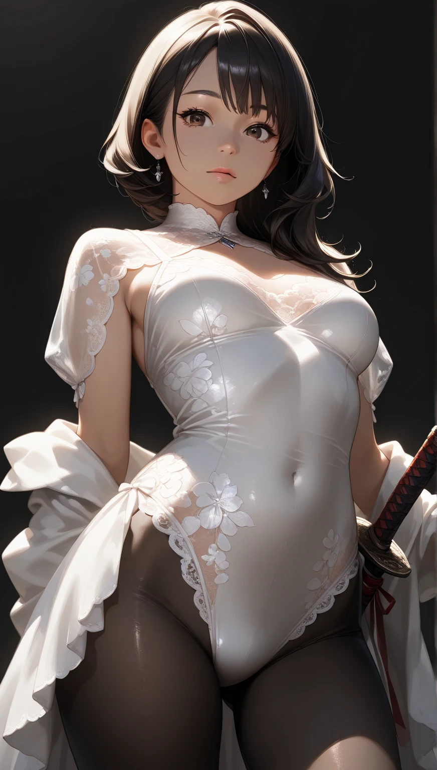 milf, mature female, busty, huge boobs, huge breasts, hentai, high detail, close up, symmetrical, high quality, absurdres, high res, ultrasharp, 8K, masterpiece, extreme attention to detail, perfect face,Realistic, (masterpiece, top quality, best quality,) very detailed, most detailed, (1woman:1.3), nsfw, smile, red lips, kate beckinsale face, long hair, nipples, nipple, pointy nipple,