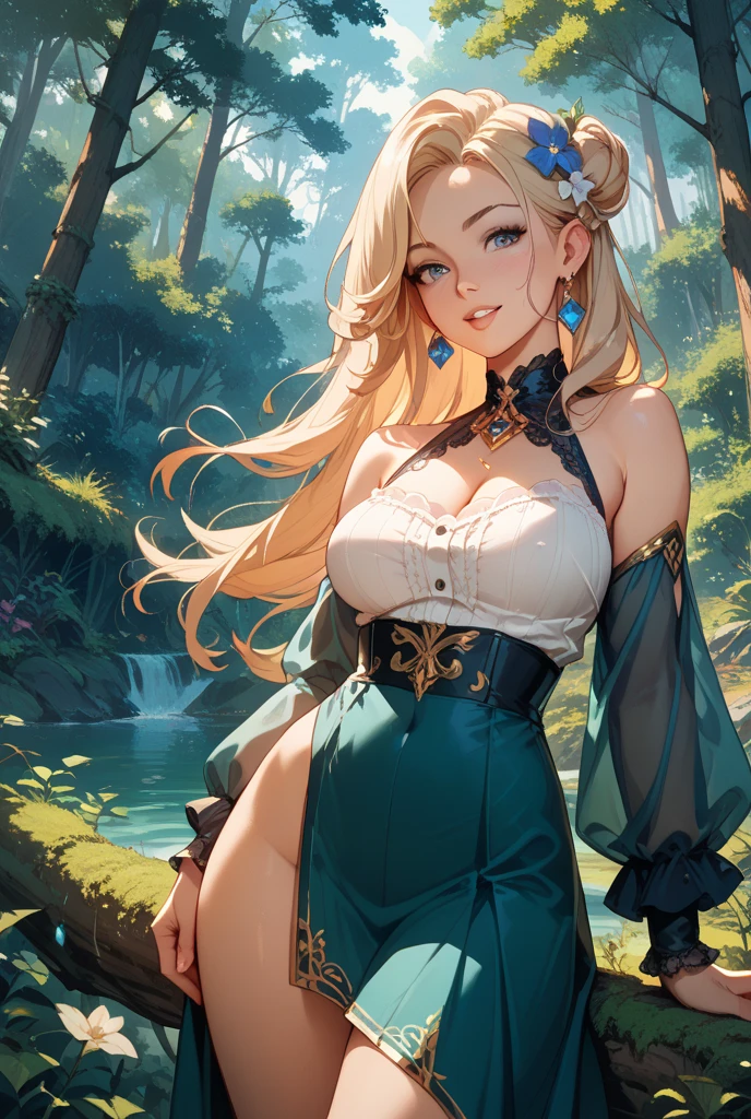 (best quality, highres, masterpiece:1.2), ultra-detailed, realistic:1.37, white lacy bikini, white leggings, tight pussy cameltoe, long flowing green braided hair, wedding veil, hourglass figure, thin waist, large supple breasts, beautiful necklace, beach background, bright sunny lighting, vibrant colors, soft focus, beach waves, gentle breeze, confident expression, relaxed pose
