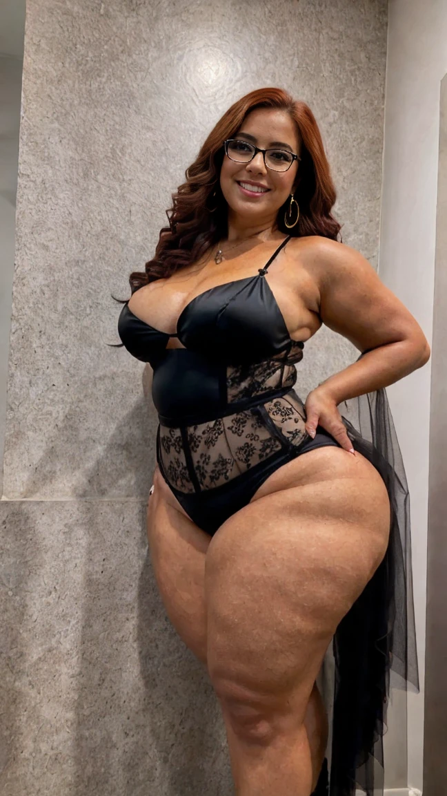 (front view focus), A gorgeous very busty beautiful chubby mature Indian Kareena Kapoor, 45 years old mature Indian Kareena Kapoor, (((nude))) and (((nude body)))), (((open legs, gap between legs standing))), perfect face, ((looking at viewer)), (((black hair, hair bun up))), (((big Bindi))), (((dark lipstick))), HD details, high details, sharp focus, HD makeup, shimmery makeup, celebrity makeup, (((gap between legs))), (((standing in the bathroom))), in the house, ((full body view)), big breast, big waist, thick thighs, ((mature chubby)), (HD render)Studio portrait, magic, magical, fantasy, front focus.