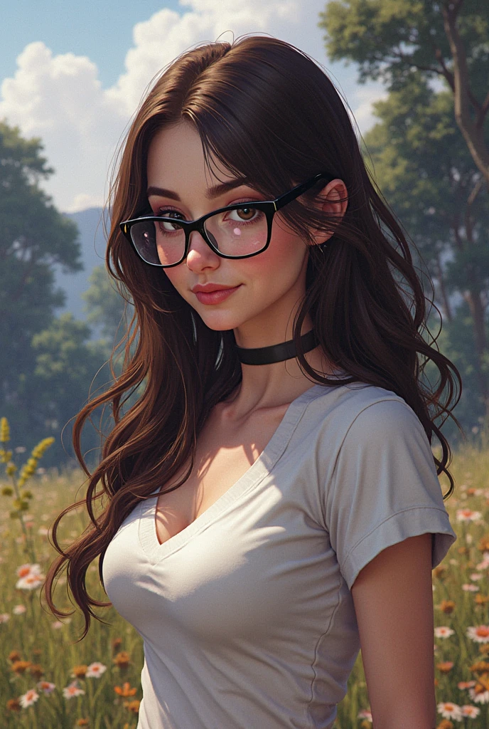 1girl, blush, closed mouth, earrings, freckles, gradient, jewelry, long hair, long sleeves, looking at viewer, solo, twin braids, upper body, black-framed eyewear, seductive smile, wind, floating hair, wavy hair,
masterpiece, best quality, intricate details,sunset,
a wooden dock leading to a lake with a mountain in the background at sunset or dawn with clouds in the sky, lake, a picture, neo-romanticism
<lora:backlight_slider_v10:-1> <lora:contrast_slider_v10:3><lora:add_sharpness:1.0><lora:add_sharpness:1.0>