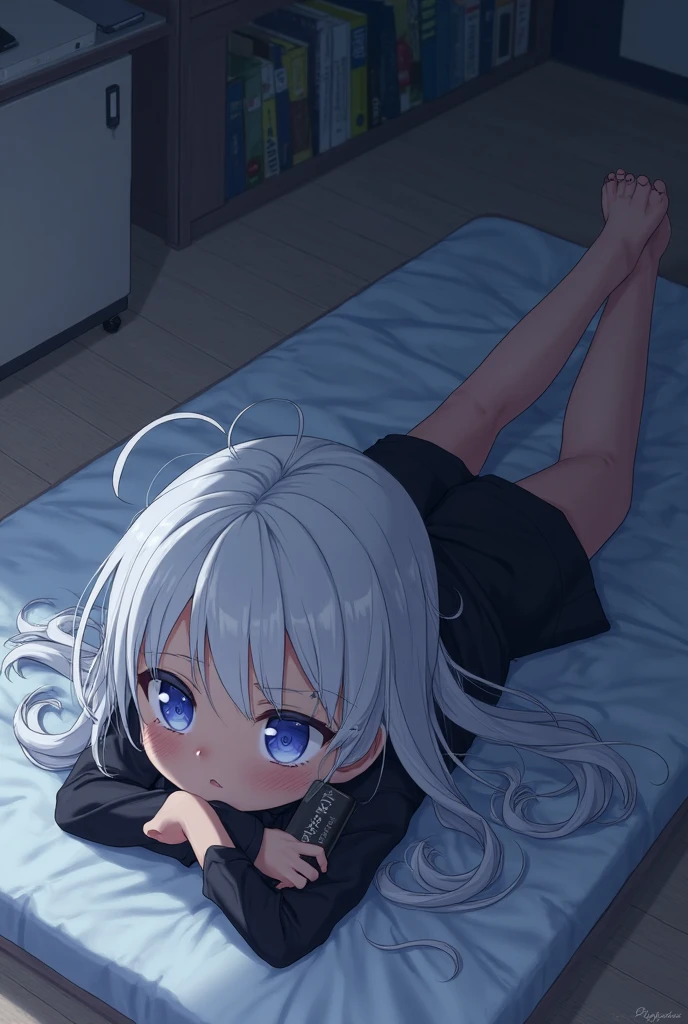 high quality, 最high quality、 Stylish design, (((The cutest girl))), ((Thin legs))、(((最high quality))), High resolution, ((detailed)), ((masterpiece)), ((Super detailed)), 24 year old girl、Inner Color、((Lying on your back in bed)),((Light clothing,underwear)),((Sexual)),(((Shyness,Eyes closed)))