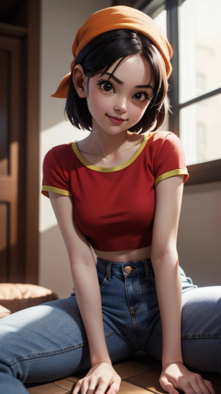 Beautiful girl, beautiful smile, anime character, extremely detailed, (Sazae-san, Chibi Maruko-chan, Detective Conan, Frieren and the Journey to the Beyond, One Piece, Hirogaru Sky! Pretty Cure, Firefighter Daigo: Rescuer in Orange, Doraemon, Crayon Shin-chan, Thomas and Friends.)