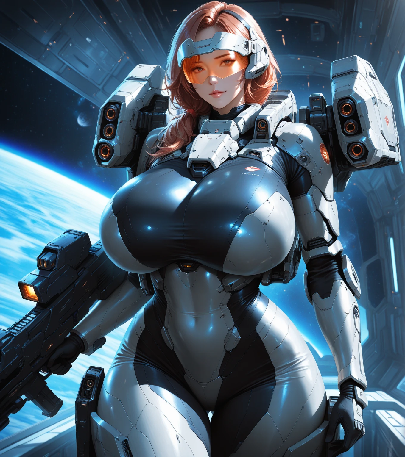 ((masterpiece, Highest quality)), 32K Wallpapers, Very detailed, posters, Vintage science fiction, 1960s,(((space thriller cinematic movie posters))), (Bauhaus), shape,Abstract, Midcentury Modern, movie posters, Vintage, A woman fused with a robot,アニメ,1970s,Halftone,Speech bubble,Milky Way,(superhero),((portfolio,close)),Cyborg of the Future,Combination of machine and woman,Space,Cyborg Lady,Big Breasts,Erect nipples,