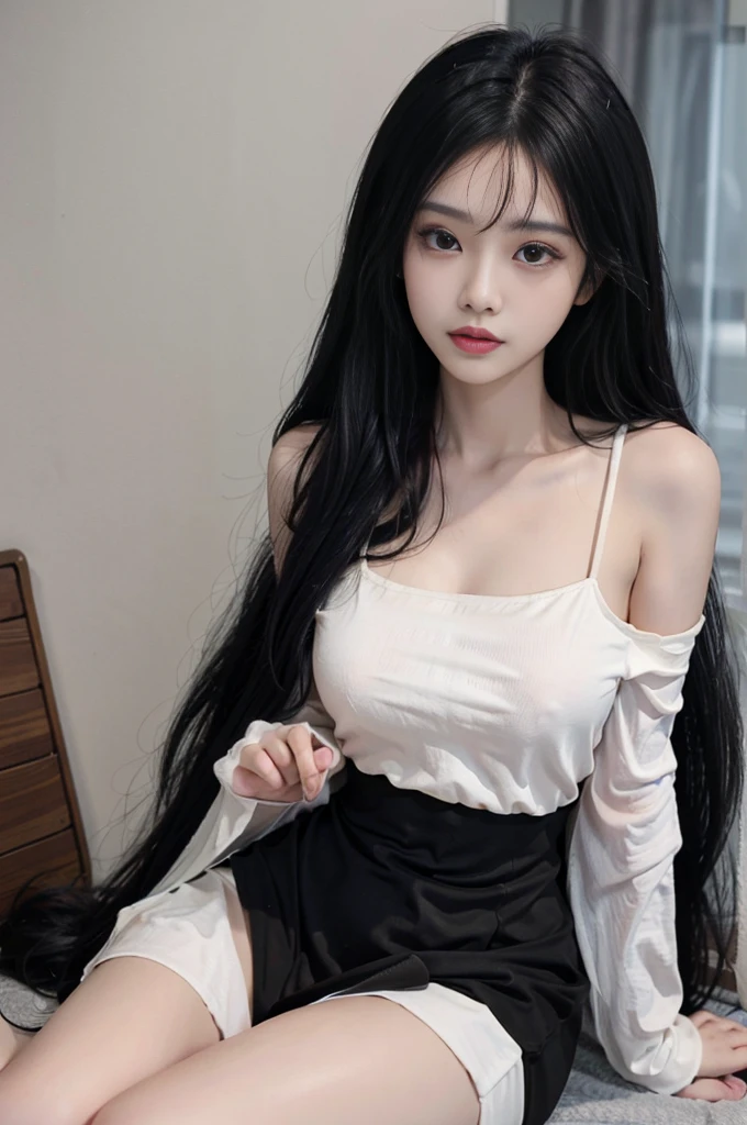 hyper HD,hyper-detailing,8K分辨率,Ultra-high resolution,Best image quality,high detal,A young and cute girl,Colorful clear eyes,Delicate and perfect facial features, the most beautiful big eyes,Long eyelashes,The eyes are sweet and there are lying silkworms,ssmile,(black color hair,Long hair over the shoulder),Hair is supple,Internet red face,choker necklace,Internet red face,Detailed portrayal of the face,Expressions portrayed in detail,Detailed depictions of facial features,Master masterpieces,Full of details,Detailed portrayal of the background,Characters portrayed in detail,Detailed portrayal of hair,Detailed portrayal of hair,A well-portrayed body,Fingers portrayed in detail,Clothes depicted in detail,Detailed portrayal of the face,s the perfect face,Arm depicted in detail,Legs depicted in detail,Detailed portrayal of the foot,Detailed portrayed toes,Detailed portrayal of hair,Glowing skin,Hydrated red lips,Facing the viewer,夏天,on a football field,are standing,(Wear cheerleading uniforms,Knitted white shorts,Clear tights,bare-legged),Lifting skirt,Pure desire,Perfectly proportioned chest,Slim figure,dynamic angle,Highest accuracy,Precise and perfect human anatomy