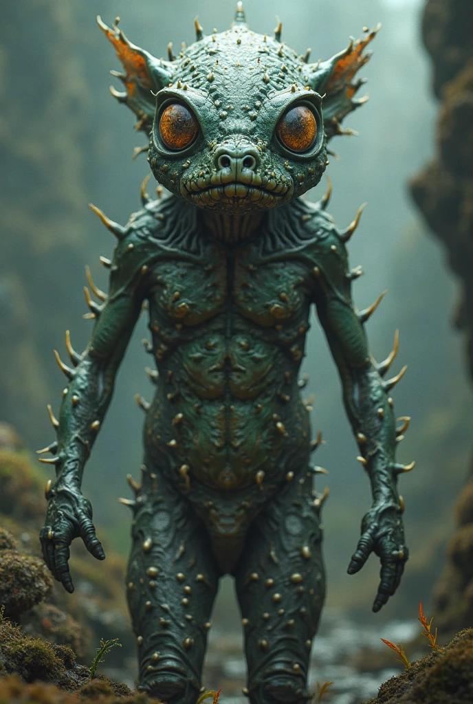 full body length shot,nerd graphite  Alien Entity,native africa slave ,nowadays azctec central city,Cinematic,soft colors, Technicolor,natural skin textures, hyper realism, hyper detailed,Extremely detailed,High contrast,Masterpiece,Realistic,Ultra Detailed, intricate details,realistic humid leather,extremely intricate details,Epic Realistic, cinematic style, irina yermolova,high contrast,hdr,extremely detailed, [deep night landscape],masterpiece, intricate details, eyes extremely detailed, high detailed eyes,8k resolution,retina, Nikon Z9,Korea,orc,, Pisces, transition between two art styles, Double contact, X-ray, Creative, vivid light, fantasy, Abstract, Surrealism, super detailed, high resolution,insanity wear,skin  almost translucent,  symbols of mourning and gothic elements, further emphasizing its dark air,Mestichino,Light particles,chaos,starfish's leather
