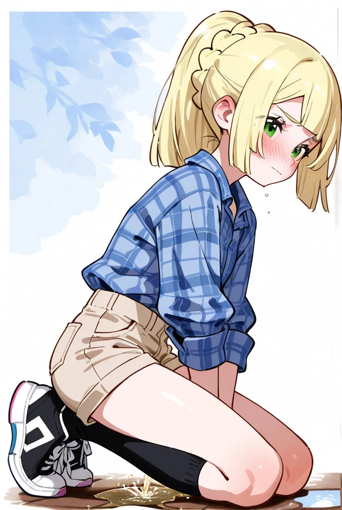 1girl, flat_boobs, sexy horny 8yearold blonde slut is wearing a crop_top and a lewd miniskirt and is secretly kissing and having sex with her uncle at a crowded family bbq. 1 old man. old dick.
