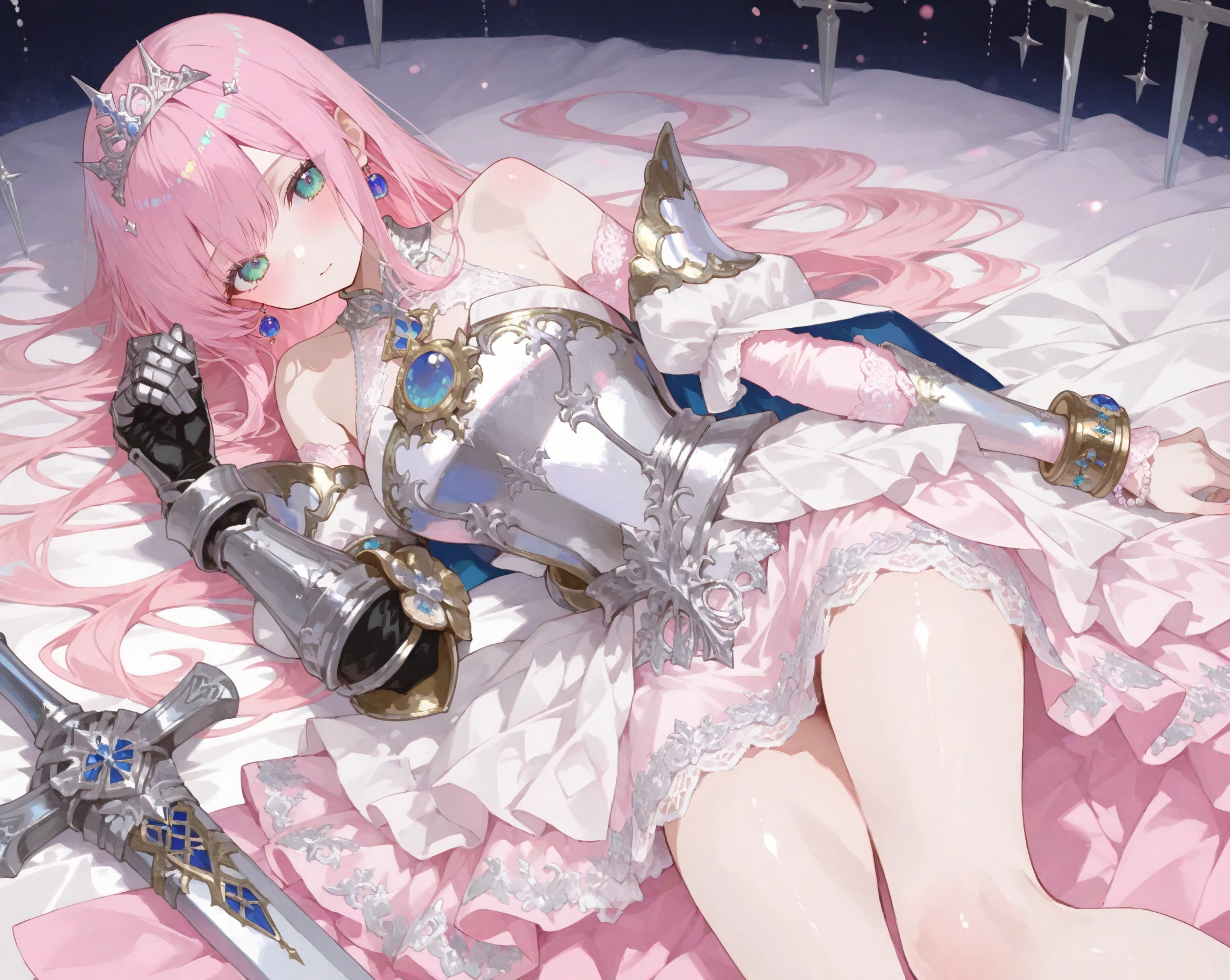 8K,(Hidden Shot:1.1)Princess whole body,sexy princess armor(absurd、High resolution、Ultra Detailed)、A woman's entire body、Red and White Princess Breastplate、Red and white pants and leggings、big、Princess in gorgeous armor、Blonde Short Bob、Skinny Giant、blue eyes、Long sleeve、Delicate eyes and delicate face、Intricate detailsREAKモザイクアート、Small、Colored tickets、complex patterns、tile design、Durable surface、Old-fashioned techniquesBREAK Macro photography、極端なclose up、Intricate details、放big的纹理、Amazing clarity、Hidden beauty、Disruption of immersive perspective、handmade creation、Handmade products、unique design、Intricate details、Creative Expression、exquisite craftsmanship、English garden、a smile、Armor details,超High resolution,surreal,20 years old,close up,
