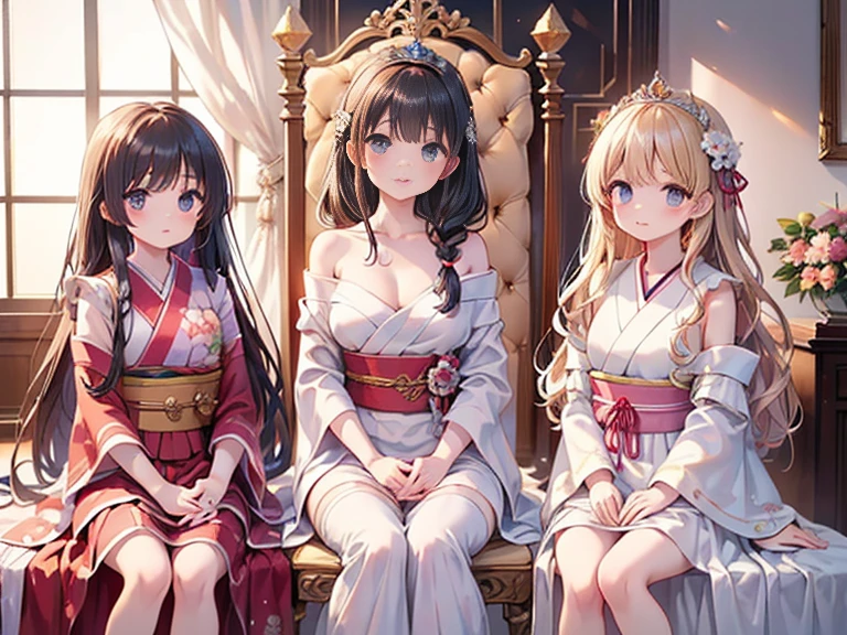 Three lovely queens