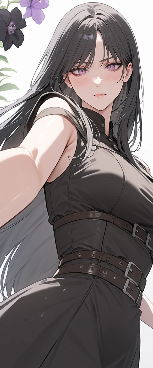 score_9_up、score_8_up、score_7_up、Dynamic Pose、Upper Body、1 girl、(solo)、human、Eight million、Black Hair、Long Hair、Iris、Big Breasts、smile、Ribbed sweater、Off the shoulder、clavicle、Long sleeve、Shorts、 Rating_safe、(Outdoor、Floating Island、Midday)