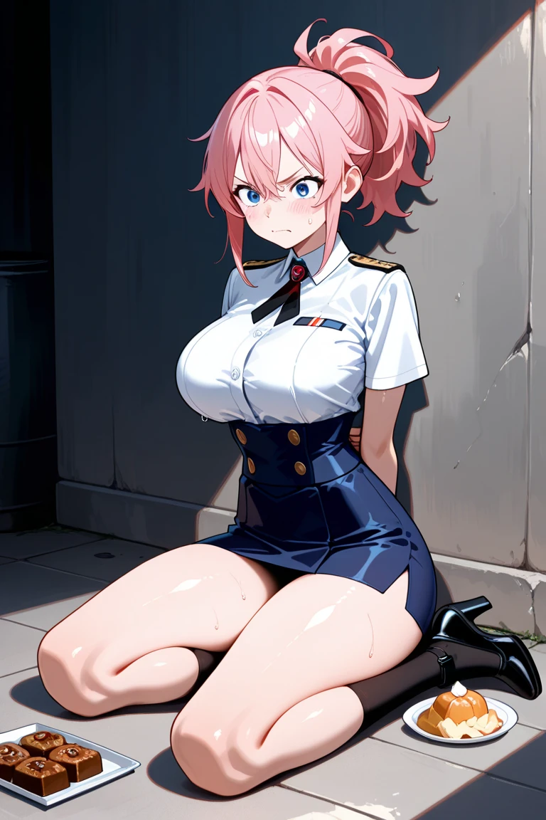 masterpiece, best quality, (ultra detailed), 1girl,takane lui,white shirt, hairband, choker, red tie,shy,in bedroom,pov,straddling,assertive female,guided penetration,gp1,cowgirl position,1boy,1girl,penis,vaginal,