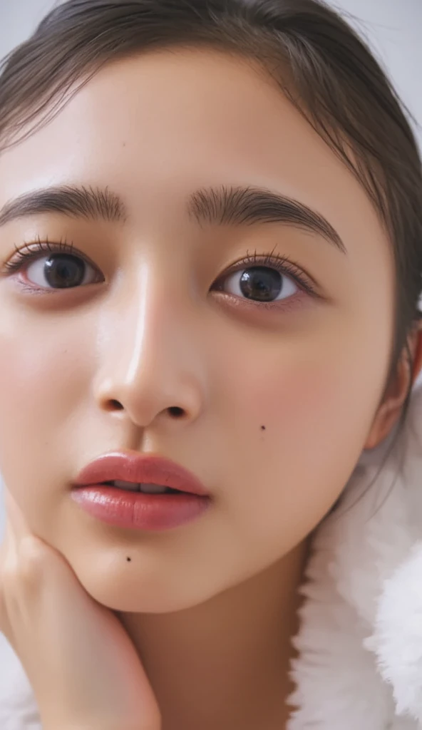 (Realistic:1.3、Ultra HD、Ultra-high resolution、8K、Japanese Housewife、寝室でfacial される女性:1.5、At the bed:1.4)、((Look Viewer:1.8))、(Extremely realistic skin texture:1.4)、(Realistic:1.3)、short hair、((Embarrassed expression:1.5))、(blonde:1.5)、48-year-old woman、Mature Woman、Ponytail Hairstyles、(Brown eyes:1.3)、(Face close-up:1.2)、(Sweaty:1.2)、(Nipplesを見せる:1.4)、((衣服から突き出たNipples,))、dress、美しいNipples、Nipples、Drooling、((facial:1.4、Blowjobチオ、facial ejaculation:1.4、Bukkake))、((Browsing Caution:1.4、Blowjob))