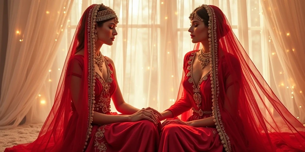 1female，Exquisite masterpiece，Long hair with a shawl，Red-soled heels，huge tit，Pink wedding dress --auto