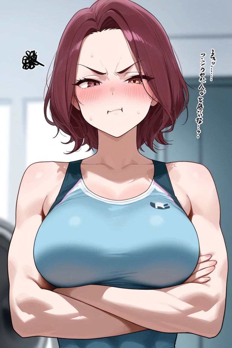 Girl with big breast wearing tight sports bra with angry and shy expression, big thighs, sexy, wearing sports bra, shy, hot, humping the pillow, riding in the pillow, sitting in the pillow, embarrassed, angry, big breast, shy expression, tight sports bra,t, in pain, she is super in pain, dynamic shot, dynamic pose,sweaty, big thighs, horny face, horny, closed eyes, she is hugging her pillow, crying, angry, dynamic shot, close up shot, foreshortening shot, she is touching her belly, she is grabbing her butt, she is pooping, she is trying hard holding pee, she is naked, she is holding her pee