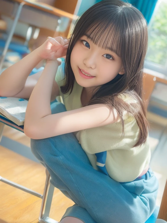 High resolution、High level image quality、In 8K、real live action、生picturegraphy、highest quality、masterpiece、超High resolution、生picture、Len、beautiful feces、table top、((Obscene content))、For adults、charm of 、absurd、((((Japanese elementary school student))))、japanese girl、((8-year-old))、((With a round face))、((cute little face))、(((((shy laugh)))))、white skin、((Chubby body type))、Physical examination of adolescents、、knees、 thighs thighs thighs、anatomically correct、solo、whole body、very nice、(((ChildLen's Clothing)))、 ((Pussy))、(Mans Juspenders))、（Photoreal：1.37）、photon mapping、realistic、radio city、物理ベースのLenダリング、picture、(((Japanese junior idol)))、sparkling eyes、glossy lips、too bright natural light、bright sun、too bright sunlight、(((((8-year-old)))))、(((Pussy)))、((Petcha pie))、（(A room in a western-style hotel)、show off、open your legs、show off、blur the background,pussy,((masturbation)),
