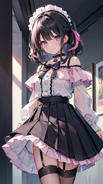 1 juvenile junior idol cute lovable adorable tiny australian middle-school girl energetic, loose hair, shy smile, unique face, blacke hair, immature, childish, acting super shy, delicate, weak, loving romantic vibes, in love, small short height, preparing for mating, dwarf girl noble, short slim legs, mischievous, soft babyfaced gentle happy looking face, carefree, unblemished skin, otaku student president, grin, braids hairstyle, naughty, teasing, awkward short girl, pitite lityle dainty diminutive, shougakusei shoujo, excited, hyperactive girl, skirt, small shoulders, slim arms, acting spoiled, sch0olgirl bangs, 10 years old fashion trendy beautiful beautiful beautiful girl, gentle and attractive beautiful girl, 10 years old, delicate and sexy collarbone, Attractive oval face, double eyelids, smart peach blossom eyes, pink lips, small nose, bare shoulders, ultra high definition, super detail, fresh and impressive
