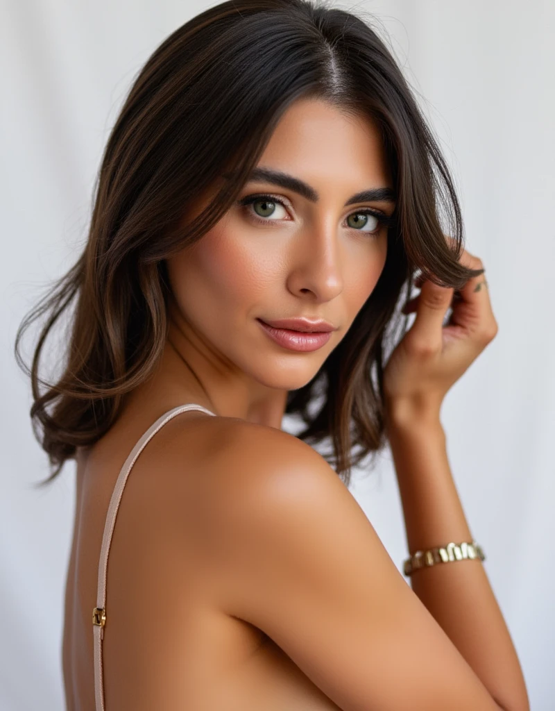 femme arafée avec de longs cheveux noirs et un collier sur le cou, photo of a Belle femme, femme splendide, gorgeous Belle femme, magnifique visage latina, Femme captivante, Belle jeune femme, very Belle femme, Belle femme, magnifique visage attrayant, Femme magnifique, very belle jeune femme, femme brune, beau visage attrayant, magnifique femme, fille attirante, beautiful female face, realistic, elegant