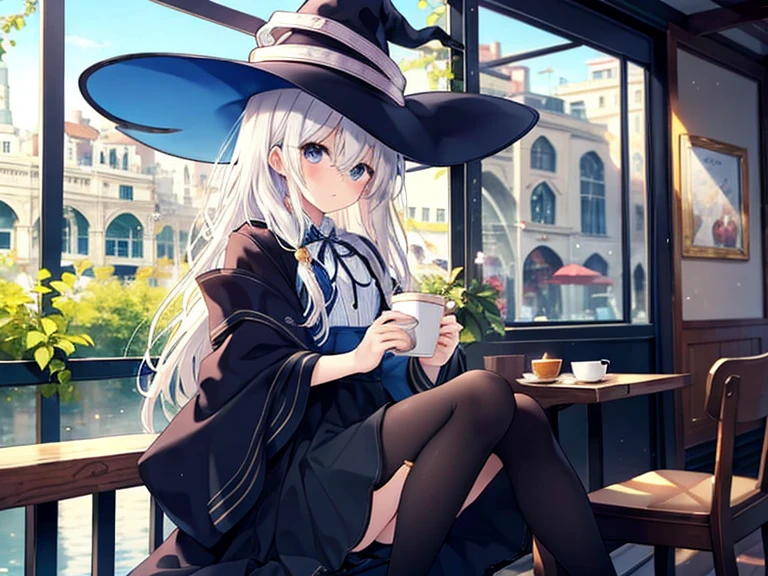 1 girl , eating hamburger, character focus, close to viewer, cowboy shot, from below, sitting on road, knees up , Street fashion, (panty shot) , black long hair, background street ,high resolution,(incredibly absurdres),anime visual,extremely detailed CG unity 8k wallpaper, ((masterpiece)), ((top-quality)), (beautiful illustration), ((an extremely delicate and beautiful))