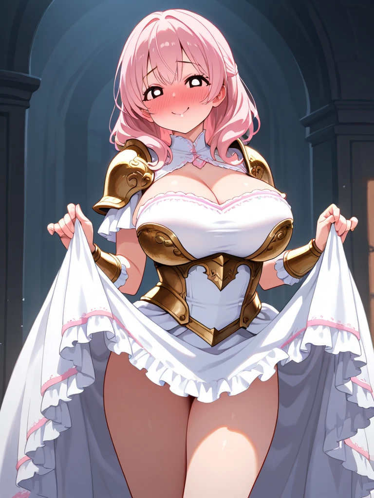 teenage girl，Enchanted，sacred，in love，Medium bust、Seductive poses，(princess dress:1.2)，Dark blonde hair，e Blue Eyeaxisalism，Delicate multi-layered pleats，Lots of competition，(delicate pattern:1.1)，(elaborate costume:1.1)，(Yellow-white tone)，princess crown，See-through transparent clothes，Beautifully detailed face，Bedroom scenes in western legends，nighttime，Solo person，(Flow skirt:1.1)，Beautiful other darling.、，lace,(shine:1.2), (best quality), (table top:1.2),、Poses that emphasize the buttocks、กางเกงในlacepink,big breasts,Show your breasts,The cracks are clear...,((big tits))，(pubic bone), rift, visible chest, Show your breastsของคุณ, open chest,((bare breast:1.37)), I see bulging nipples.,(((large areolae:1.4,pink,The nipples are clearly visible.....))),
