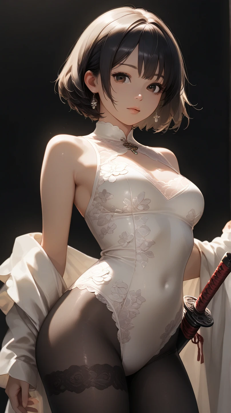 ((最high quality)), ((masterpiece)), (detailed), One person, (Large forehead:1.2) ((toned body,slender body,skinny:1.3)) ,extremely detailed cute anime face, (((Flat Chest))), (Flat Chest:1.1),((((lBob Cut Hair)))),Complex eyes,beautiful detailed eyes,Symmetrical eyes,(((detailed face))),beautiful detailed lips, Dynamic pose, If you look at this, resolved, Resolute, High resolution,(最high quality),(ultra detailed,extremely detailed),Perfect Face details, ((masterpiece:1.4, 最high quality))+, (ultra detailed)+, Bob Cut Hair, cute, (Flat Chest:1.1), Small breasts, slim body, skinny, prominent clavicle, skinny arms, Flat Stomach, Pelvic bones are visible, Ribs are visible, Bob Cut Hair, Redhead, Small breasts, Perfect Face, Small breasts (Flat Chest:1.1), Detailed body,Complete limbs, (Flat Chest:1.1),Hair,crown, Wide-angle, Bokeh, Wide-angle, Attention to detail, high quality, high qualityのアニメアートスタイル, masterpiece, occult aesthestic, occult, whole body, full body, body, Gorgeous mourning clothes, Inspired by the Knights Templar, underwear, White panties, I can see your chest (Small breasts) cum on her body, Full of, Glowing Skin,Glowing Skin,(Sweat:1.3),Riding a rocking horse