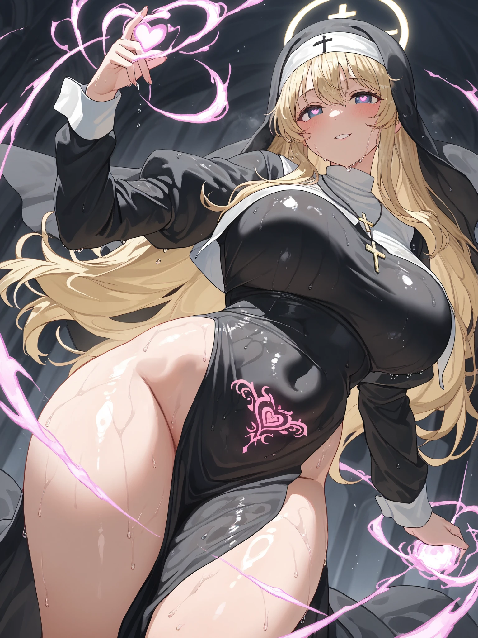 (hands_up, double piece_sign, double_v:1.1, two up fingers), hood, jacket, body suit, black clothes, black wear, (((black tights))), weapon, cowboy shot, (((blindfold))), beautiful face, masterpiece, super fine illustration, ultra high res, masterwork, best quality, cg unity 8k wallpaper, official art, ultra detailed, squatting, full face blush, smile broadly, evil smile, fucked silly, vulgarity, rape face, open legs, groin, spread legs, head to toe, super detailed skin, open mouth, stick out tongue, long tongue, tongue out, tongue, gleaming skin, oil skin, shiny skin, breasts, black shoes, groin focus, happy, perfect hands, perfect fingers, five fingers, bangs, perfect anatomy hands, ultra detailed beautiful hands, ultra detailed beautiful fingers, fingertip, clothed, open legs, groin, spread legs, squatting, panties, breasts skin tight, extremely detailed beautiful hands, extremely detailed beautiful fingers, outdoor, road background, Alleyway, highly detailed hands, highly detailed fingers, finely detailed hands, finely detailed fingers, super detailed hands, super detailed fingers, frown, furrowed blow, Street light,