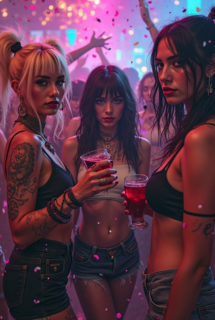 Lesbian copro party thrash